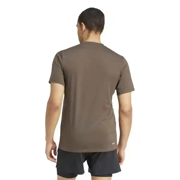 Adidas Camiseta Tr-Es Fr Logo T Para Hombre Verde Talla M