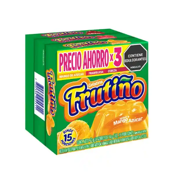 Frutiño Mezcla Polvo Mango Frambuesa