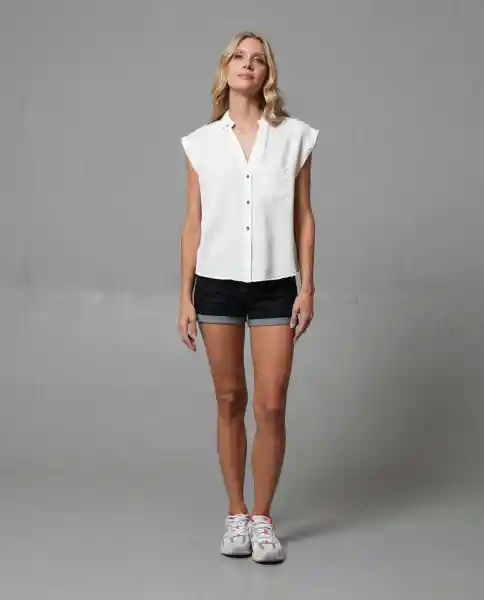 Short Mujer Azul Talla 12 250G050_AZU194024 Rifle