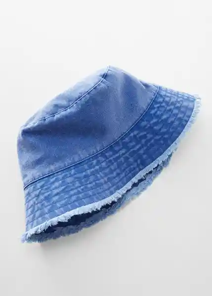 Gorro Jean Azul Talla 99 Mujer Mango