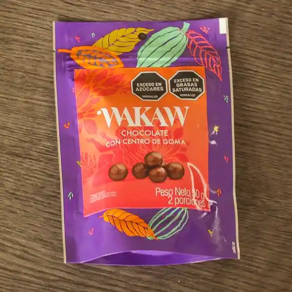 Wakaw Gomita Recubierta de Chocolate