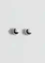 Pendientes Lucia Plata Talla 99 Mujer Mango
