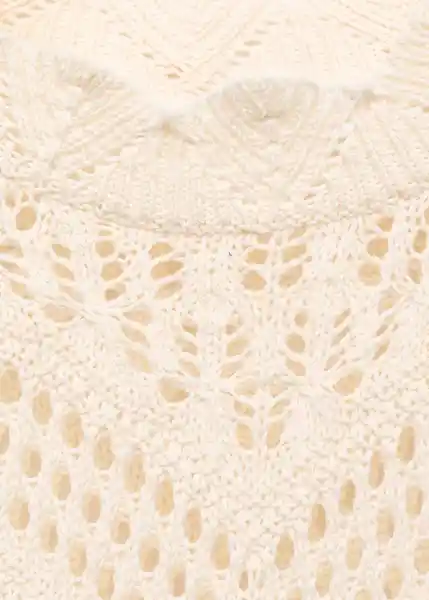 Jersey Espina Crudo Talla S Mujer Mango