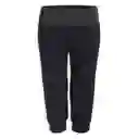 Kimjal Capri Yoga Algodón Ecodiseñado Mujer Negro/Gris Talla XL