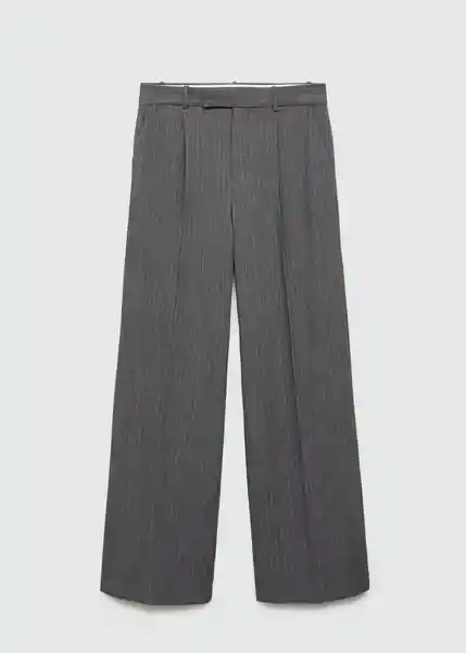 Pantalón Bowery Gris Talla 52 Mujer Mango