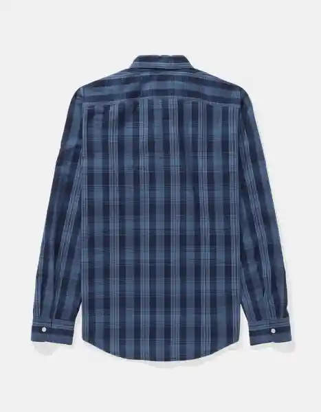 Camisa Hombre Azul Talla Large 2722423 American Eagle