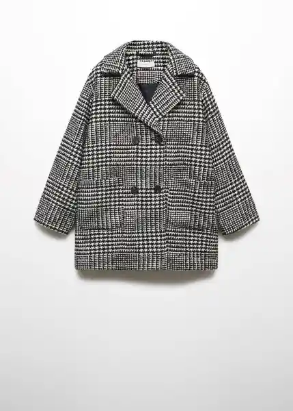 Abrigo Denver Negro Talla 12 Niña Mango