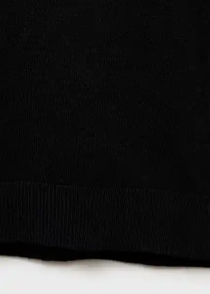 Jersey Basic Negro Talla S Mujer Mango