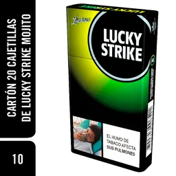 Lucky Strike Cigarrillos Cartón De Mojito X 10