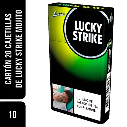 Lucky Strike Cigarrillos Cartón De Mojito X 10