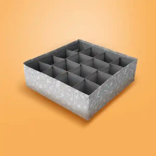 Organizador de Tela Estampado Con Compartimento Miniso