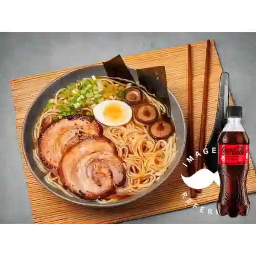 Combo Sopa de Ramen + Coca Cola Sin Azúcar 400 ml