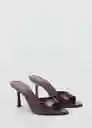 Sandalias Pepyg Burdeos Talla 38 Mujer Mango