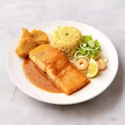 Salmón en Salsa de Maracuya