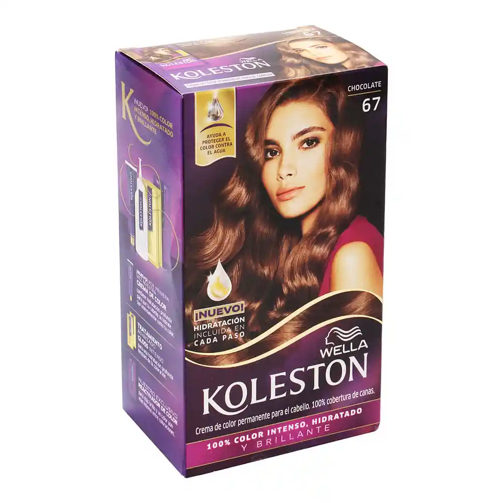 Wella Koleston Tinte Permanente Tono 67 Chocolate