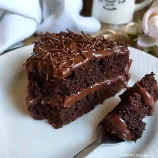 Torta de Banano con Chocolate