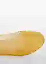 Zapatos Gel Oro Talla 38 Mujer Mango