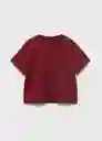 Camiseta Monday Granate Talla 10 Niña Mango