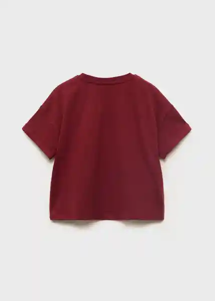 Camiseta Monday Granate Talla 10 Niña Mango