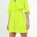 Enterizo Corto Cuello Sport Verde Talla S 530071