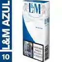 L&M Blue​ x 10 Cigarrillos