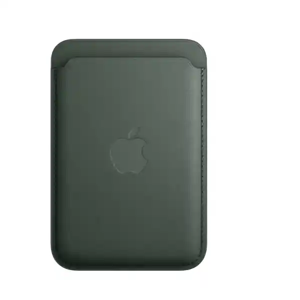 Apple Cartera de Trenzado Fino Magsafe Para iPhone Verde Perenne
