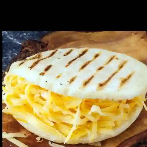 Arepa con Queso Cheddar