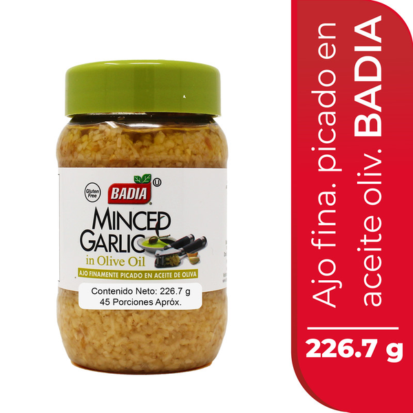 Badia Ajo Finamente Picado en Aceite de Oliva 227 g