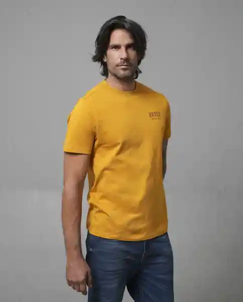 Camiseta Hombre Amarillo Talla M 109G026_AMA160947 Rifle