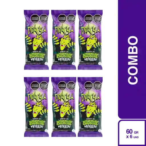 6 x Paleta Dracula