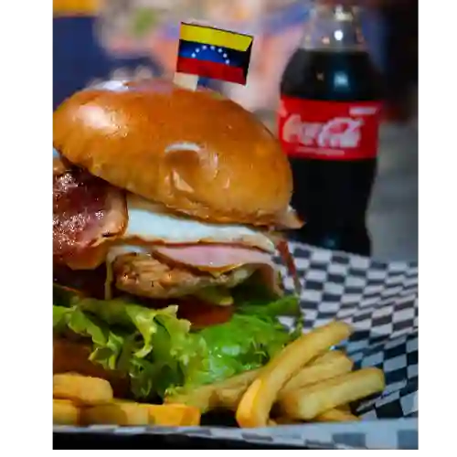 Hamburguesa Caraqueña