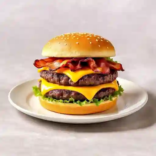 Hamburguesa Doble Queso
