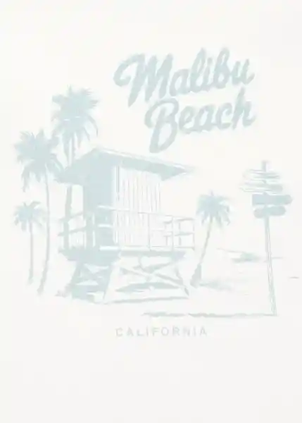 Camiseta Malibu Offwhite Talla 21 Niñas Mango