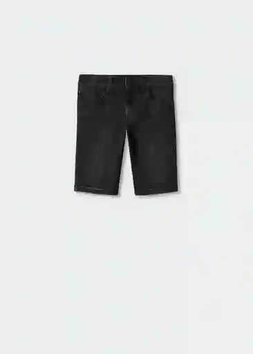 Bermuda John Tejano Negro Talla 06 Niños Mango