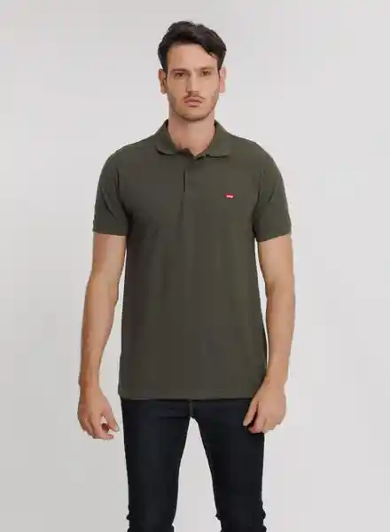 Levi's Camiseta Polo 222 Manga Corta Verde Talla XL