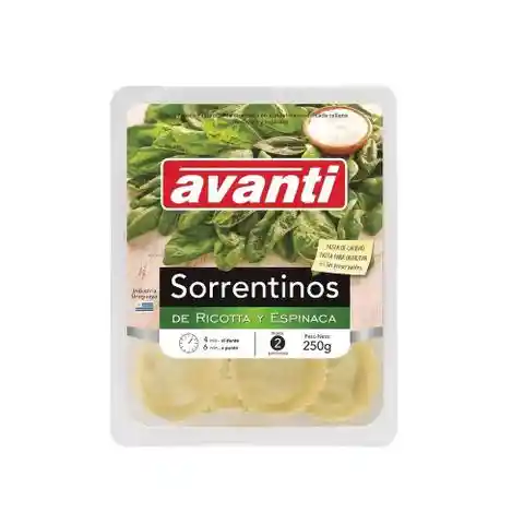 Avanti Sorrentinos Rellenos de Ricotta y Espinaca
