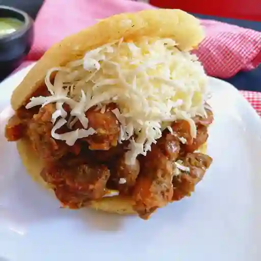 Arepa Molleja Criolla