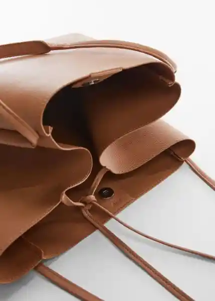 Bolso G Rodri Camel Talla 99 Mujer Mango