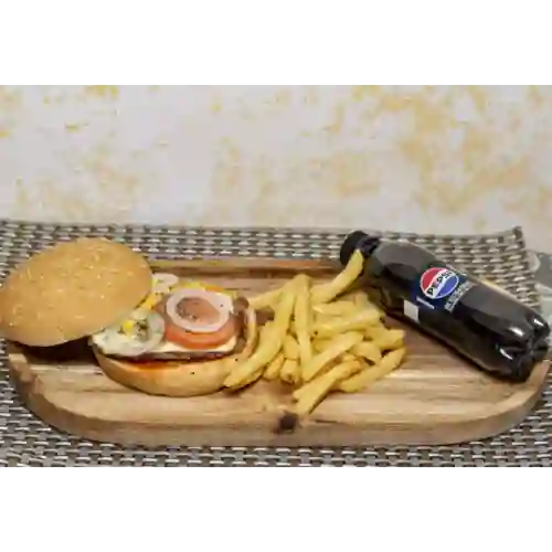 Combo Pizza Hamburguesa