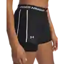Under Armour Pantaloneta Play Up 2-In-1 Mujer Negro T SM