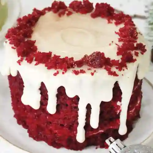 Torta Red Velvet Navidad