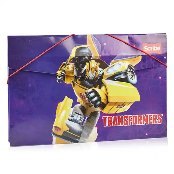 Scribe Carpeta Fuelle Plástica Transformers