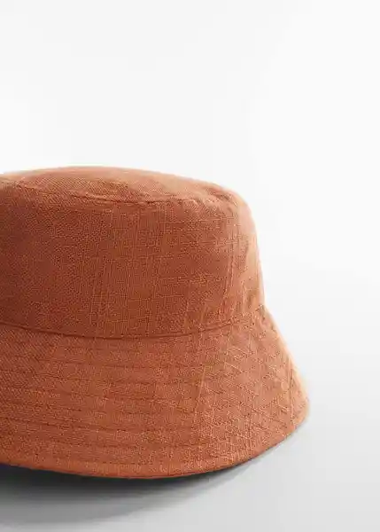 Gorro Anafe Naranja Talla 99 Mujer Mango