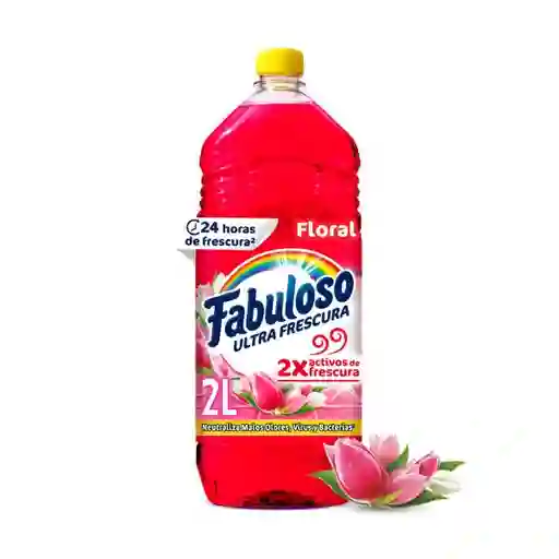 Limpia Pisos Fabuloso Antibacterial Floral 2 L