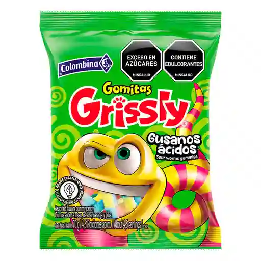 Grissly Goma Naranja Piña Fresa