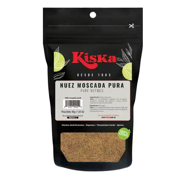 Kiska Nuez Moscada Pura