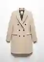 Abrigo Dali Piedra Talla L Mujer Mango