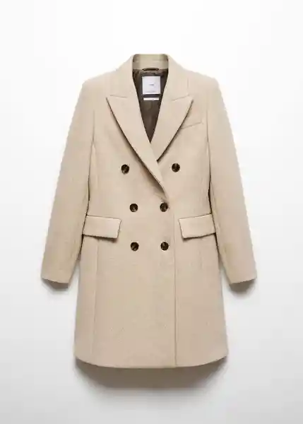 Abrigo Dali Piedra Talla L Mujer Mango