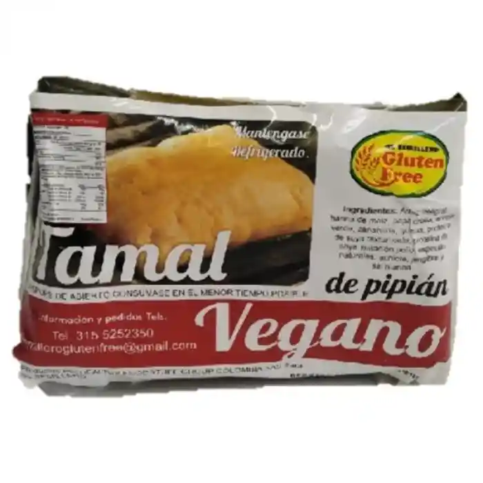 Gluten Free Tamal Vegano de Pipián