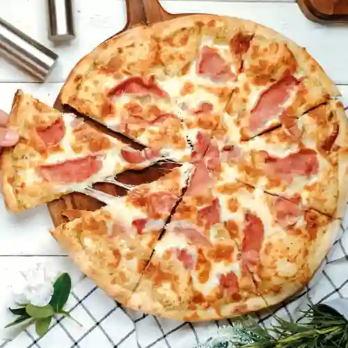Pizza Grande Jamon con Queso